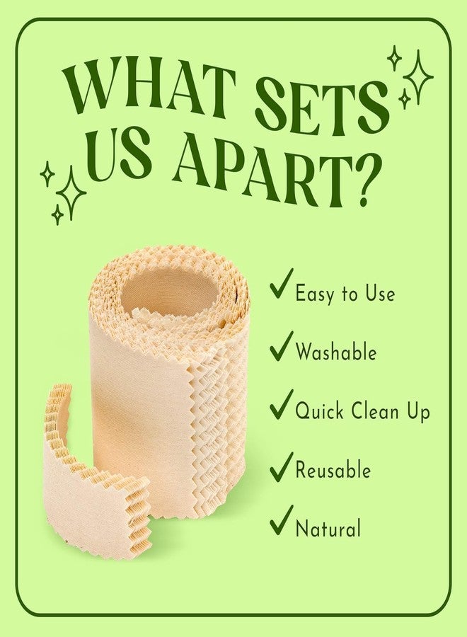 موم شرائح إزالة الشعر بالشمع من موم للنساء (48 شريحة) مصنوعة من البوليستر والقطن، مصممة خصيصاً لإزالة الشعر بشكل كامل - مثالية لإزالة شعر منطقة البكيني والساقين والحواجب والجسم والوجه (تتضمن الشرائح فقط) - Image 3